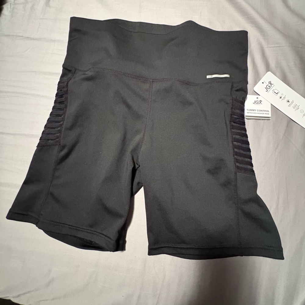 JGX Black Athletic Shorts